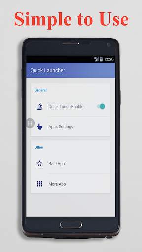 Quick Launcher (Quick Touch) screenshot 2