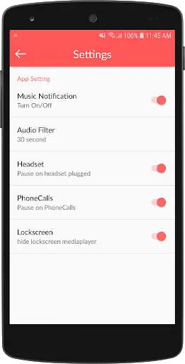 MP3 Music Player App : Best Android Audio Player screenshot 5
