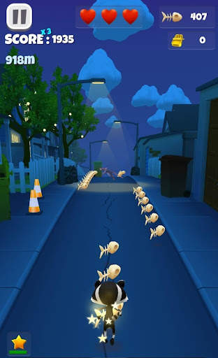 Subway cat - Tom cat running on the surfers street screenshot 6