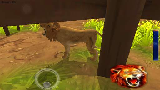Angry & Wild Lion Simulator स्क्रीनशॉट 4