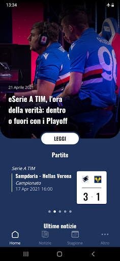 U.C. Sampdoria App Ufficiale screenshot 2