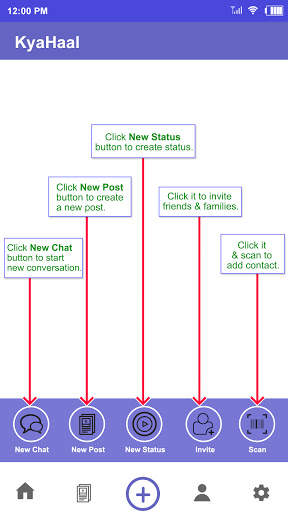 KyaHaal Indian Messenger | Indian Chat App screenshot 2
