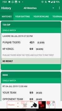 Cricket Scorer screenshot 6
