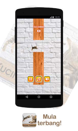 Game Kucing Terbang - Permainan Game Kucing Baru screenshot 3