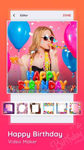 Birthday Video Maker with Song and Name screenshot 5