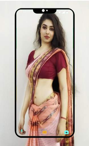 Desi hot Saari Girl Wallpaper screenshot 3