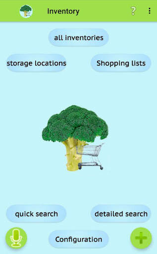 Inventory and Shopping list screenshot 1