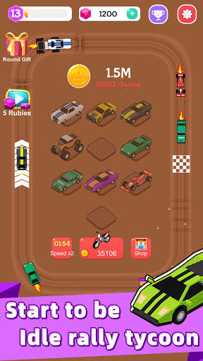Merge Car Racer - Idle Rally Empire screenshot 10