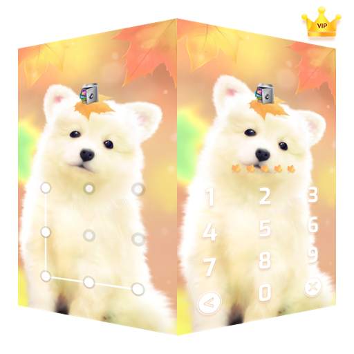 AppLock Live Theme Puppy 1.0