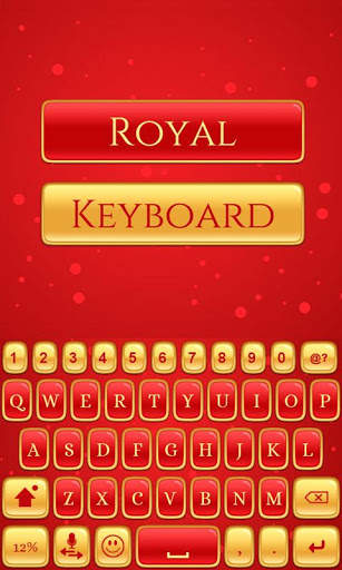 Royal Keyboard Theme स्क्रीनशॉट 4