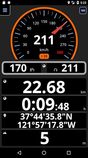 Easy Speedometer Basic screenshot 3