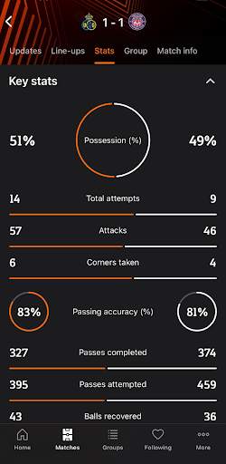 UEFA Europa League Official screenshot 5