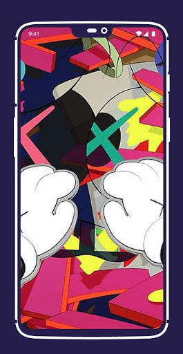 Kaws Wallpaper Art screenshot 3