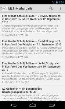 MLS-Marburg screenshot 4