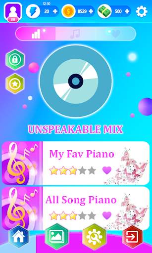 Unspeakable Piano Game Tiles screenshot 1