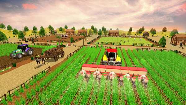 Grand Tractor farming Simulator 2018 - Real Farm screenshot 3