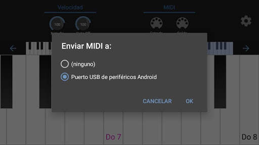 Teclado MIDI screenshot 3