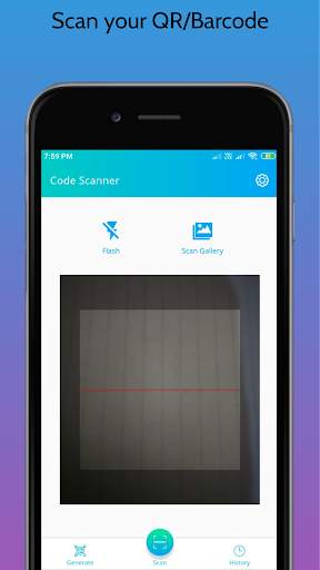 QRScanner - Free QR/Barcode Scanner for Android screenshot 2