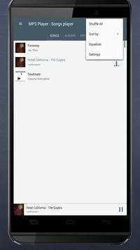 MP3 Player - Songs player screenshot 1