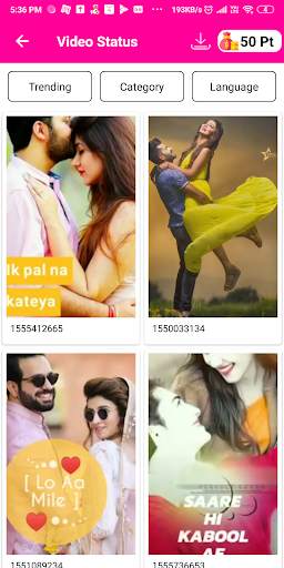 Video Status 2019 स्क्रीनशॉट 2