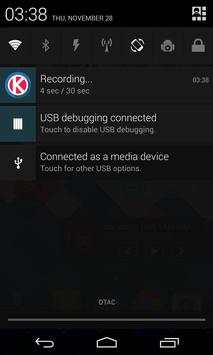 Screen Recorder for KitKat screenshot 5
