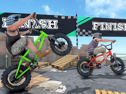 Mega Ramp Stunts Race - BMX Bike Racing Game 2020 screenshot 16
