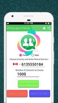 Friends For Whatsapp : Search tool 1 تصوير الشاشة