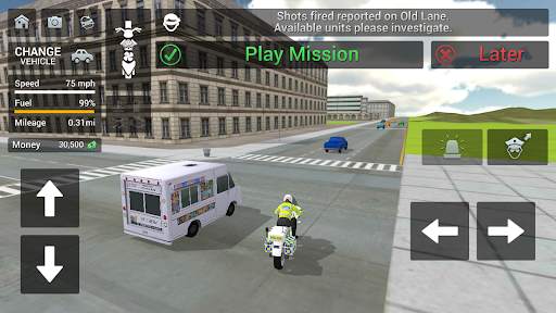 Police Car Driving Motorbike screenshot 20