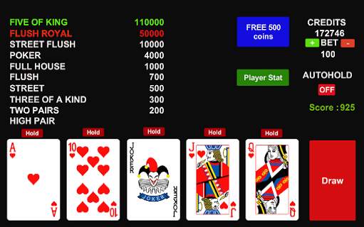 Poker Jolly Card screenshot 9
