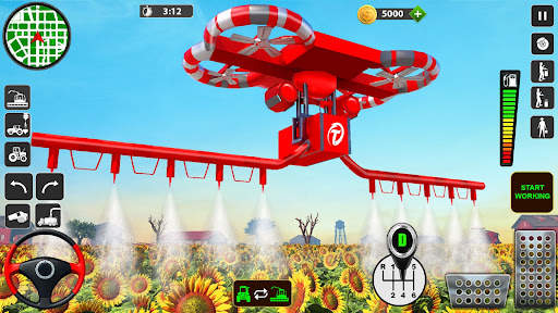 Real Tractor Driving Games screenshot 5