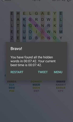 Bible Word Search Puzzle Game screenshot 10