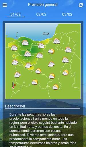 Eguraldia screenshot 4