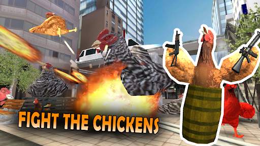 Cluck Shot: Chicken Gun Game screenshot 2