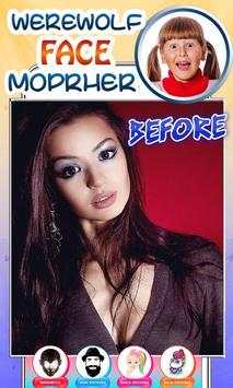Werewolf Me: Photo Morph & Wolf Face Makeup 3 تصوير الشاشة