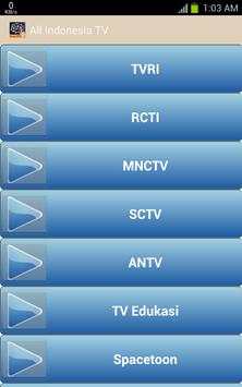 All Indonesia TV Channel screenshot 1