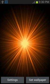 Colorful Rays Live Wallpaper screenshot 1