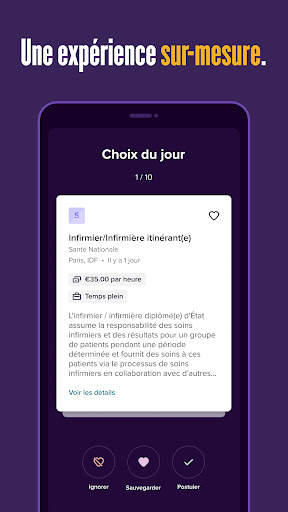 Monster - Offres d'emploi screenshot 4