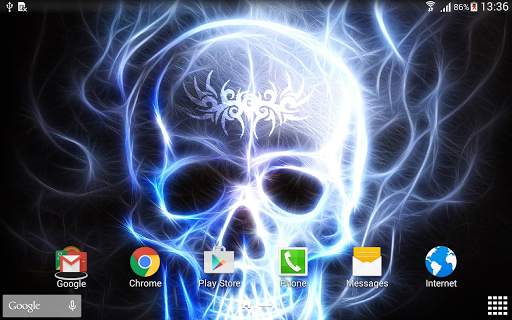 Skulls Live Wallpaper screenshot 8