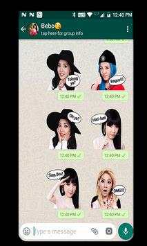 WAStickerApps Korean Idol Stickers 6 تصوير الشاشة
