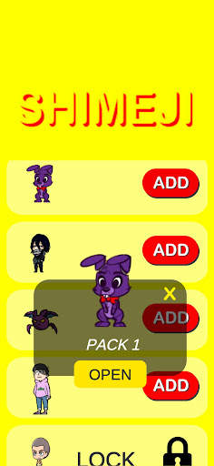 Shimejii extension browser, Shimeji browser screenshot 2
