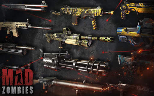 Зомби : Mad Zombies скриншот 2