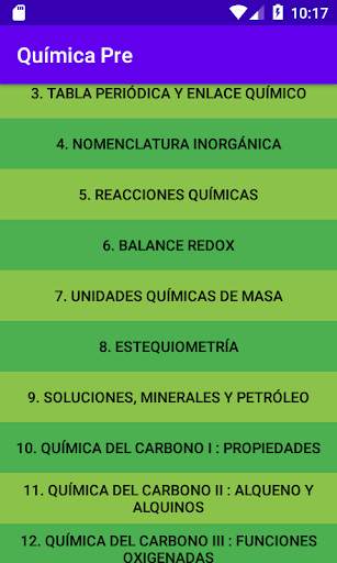 Química Teoría Gratis screenshot 2