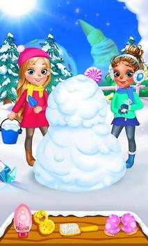 Snowman Hair Styles Salon Game screenshot 4