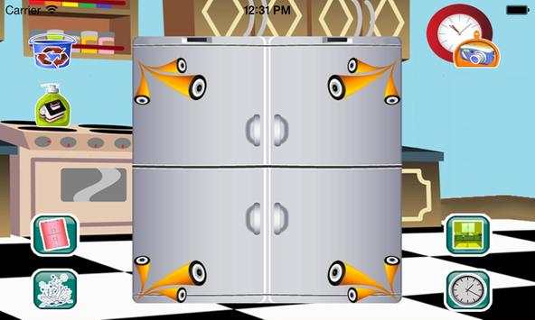 Freezer cleaning girls games screenshot 7