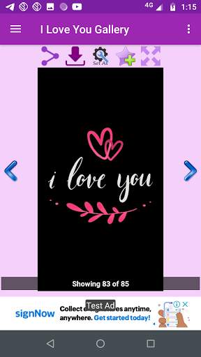 I Love You Gallery screenshot 4