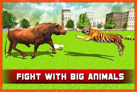 Angry Tiger City Revenge: Attack Sim screenshot 11