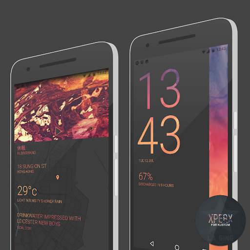 XPERX for Kustom KLWP screenshot 4