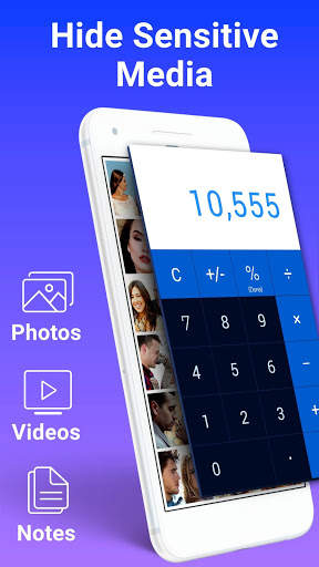 Secret Photo Vault - Calculator Hide Photos, Video screenshot 1
