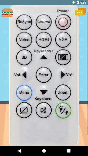 Remote Control For Projector screenshot 3
