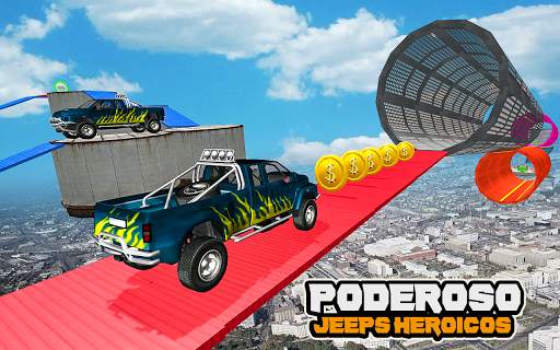 Mega Car Ramp Impossible Stunt screenshot 1
